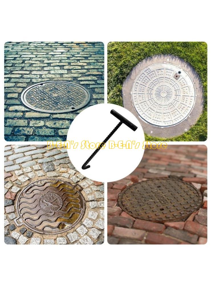 Manhole Cover Lifting - Móc cống bằng thép 10 mm