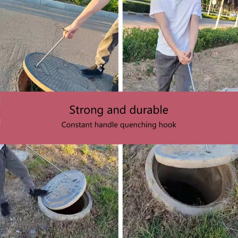 Móc nắp hố Móc thép chịu lực n - đánh giá và giá Manhole Cover Lifting