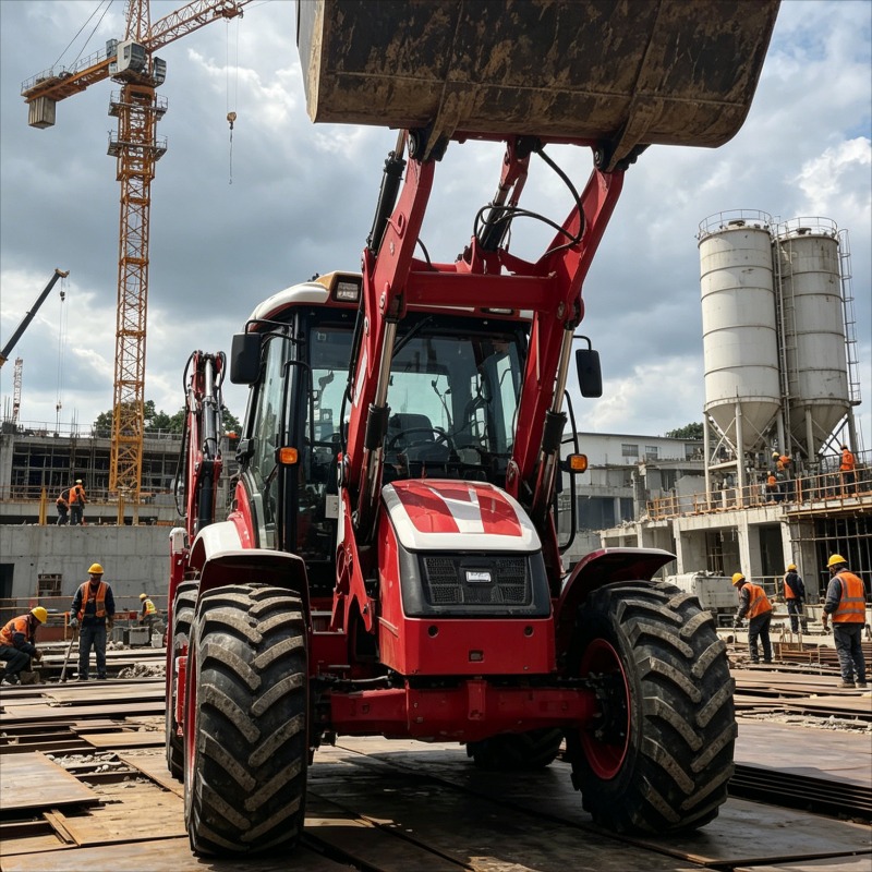 Loader Backhoe Industrial Grad - đánh giá và giá Heavy Equipment Working