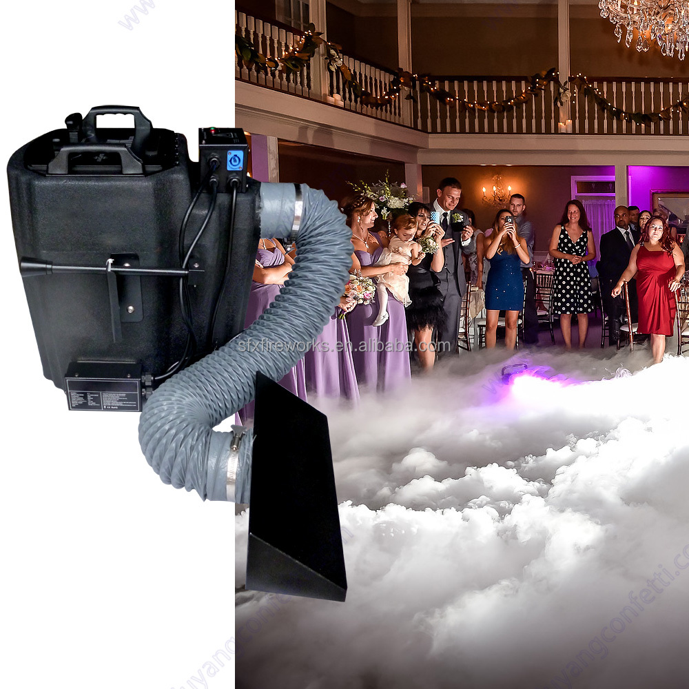 6000W Dry Ice Low Fog Machine  - đánh giá và giá Heavy Equipment In Chinese