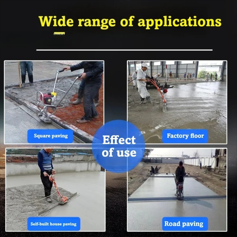 Petrol Concrete Vibrating Scre - đánh giá và giá Concrete Screed Vibrator