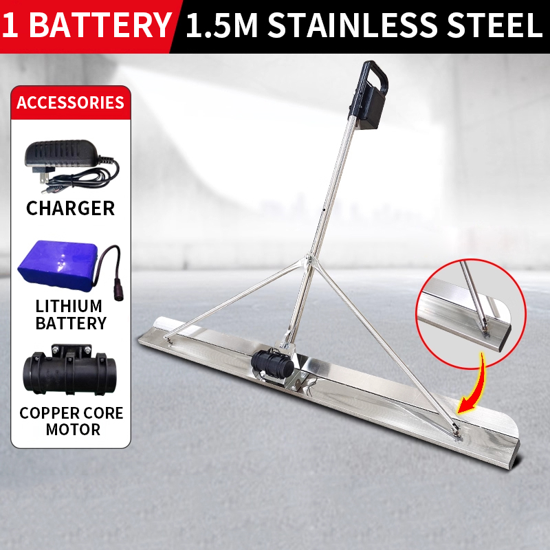 1.2M/1.5M Electric Concrete Sc - đánh giá và giá Concrete Screed Vibrator
