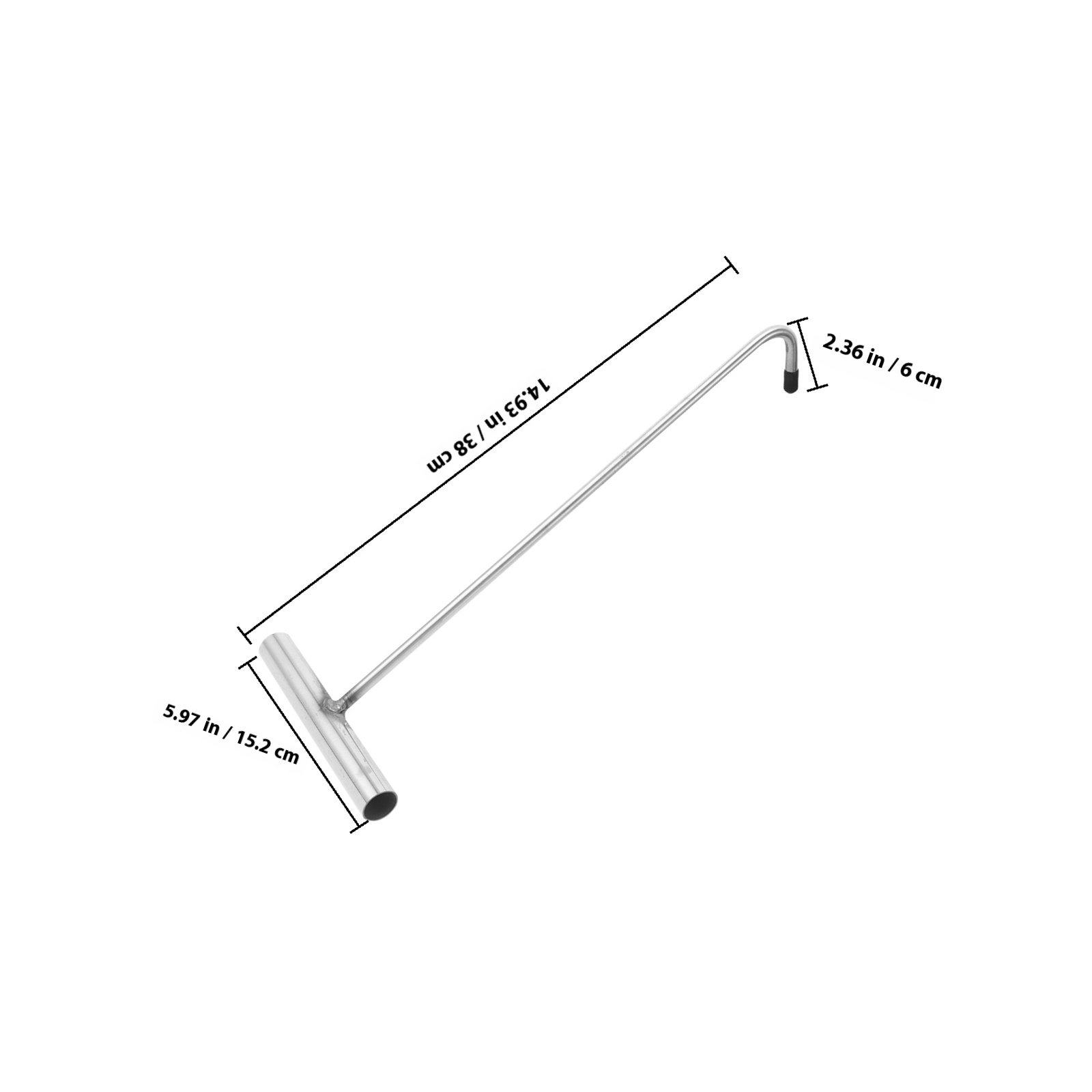 2Pcs Stainless Steel T-Shaped  - đánh giá và giá Manhole Cover Lifting
