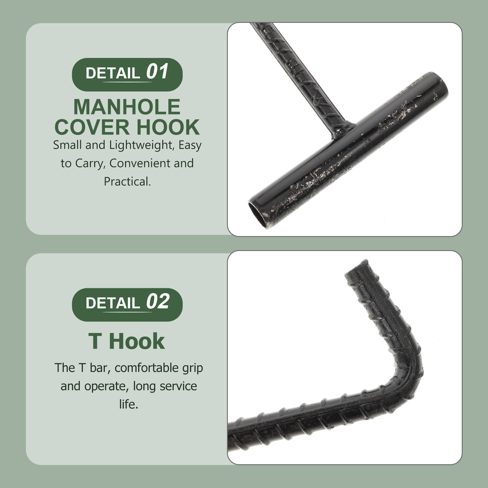 Heavy Duty T Bar Manhole Cover - đánh giá và giá Manhole Cover Lifting