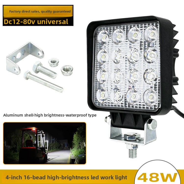 48W 16LED 4 Inch 12V 24V LED W - đánh giá và giá Heavy Equipment Working