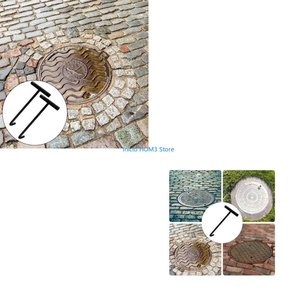 Móc cống bằng thép 10 mm chất  - đánh giá và giá Manhole Cover Lifting