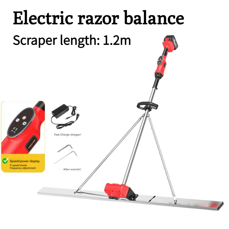 120cm Electric Concrete Polish - đánh giá và giá Concrete Screed Vibrator