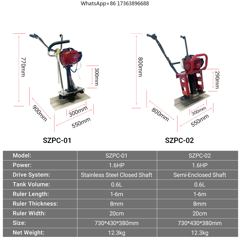 GZD Portable  Vibratory Power  - đánh giá và giá Concrete Screed Vibrator