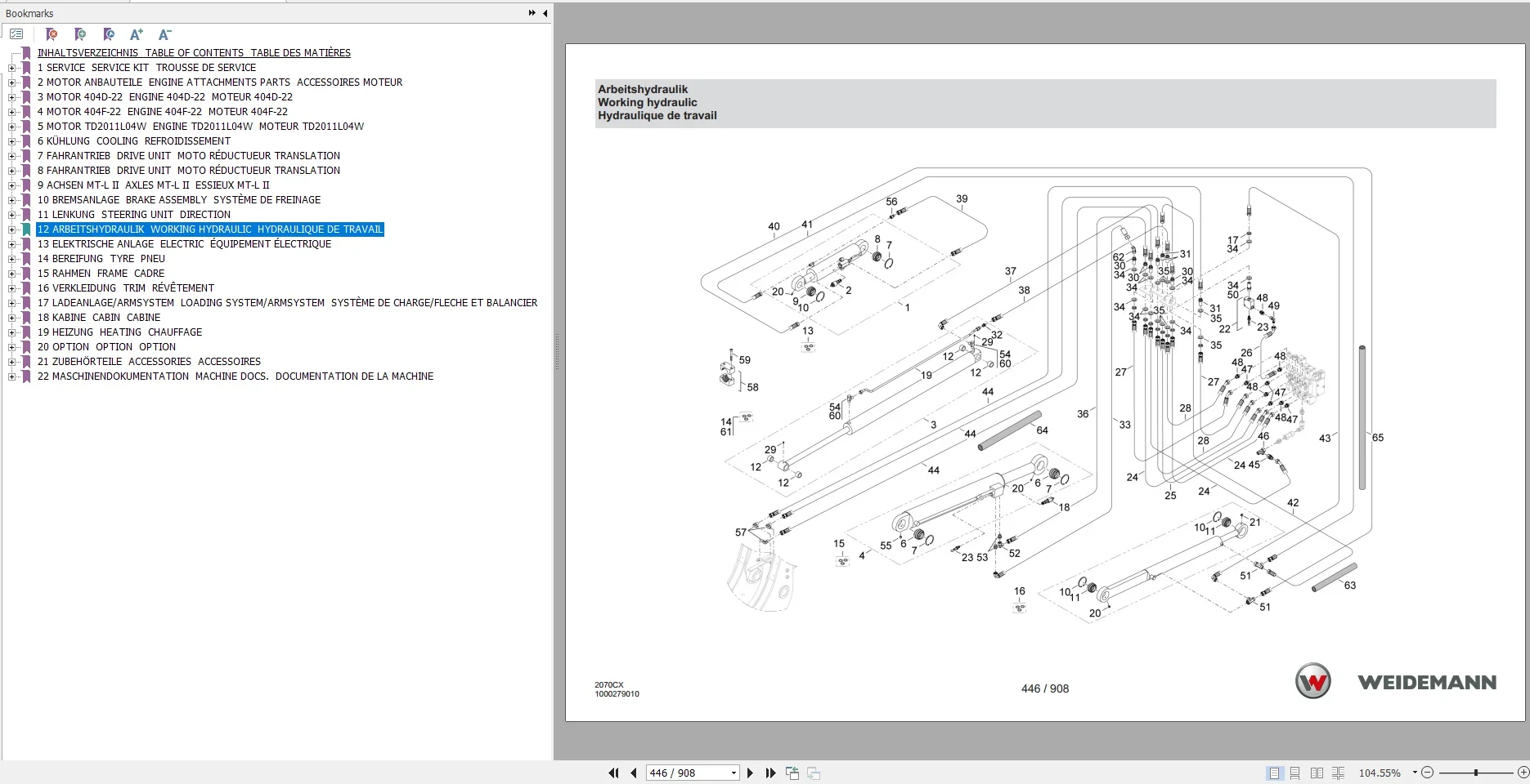 EPC-SOFTWARE Weidemann Heavy E - đánh giá và giá Heavy Equipment Software