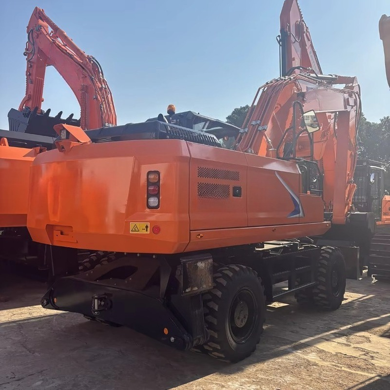 Durable Wheel Mounted Excavato - đánh giá và giá Heavy Equipment Working