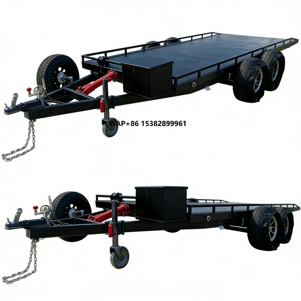Heavy-Duty Double Axle Steel C - đánh giá và giá Heavy Equipment Haulers