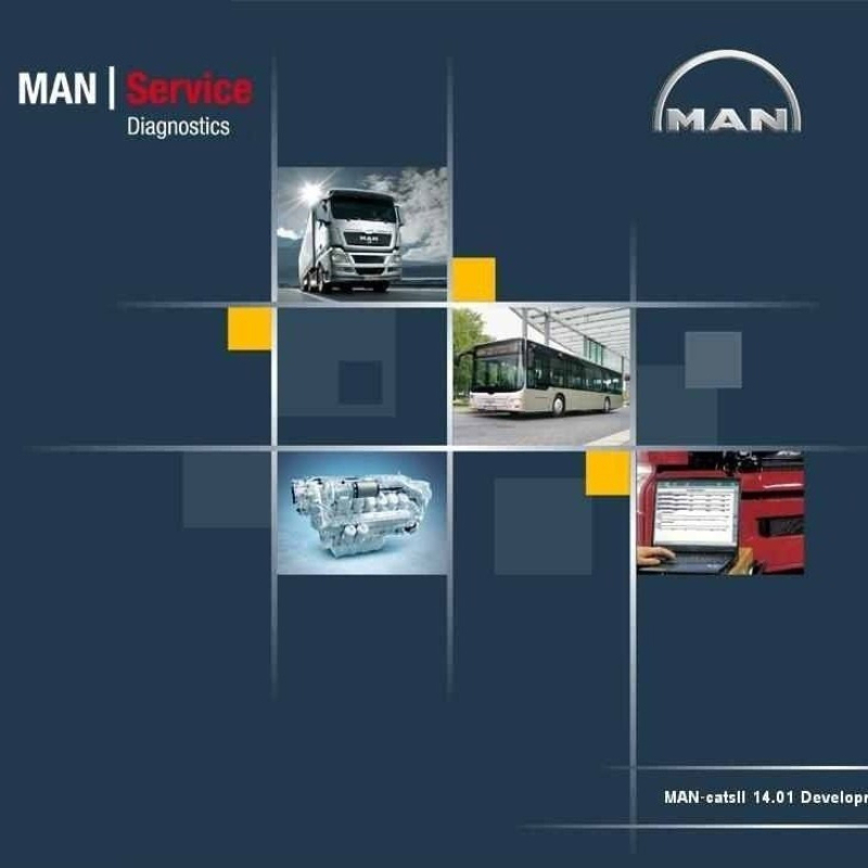 MAN-Cats II trucks Diagnostic  - đánh giá và giá Heavy Equipment Software