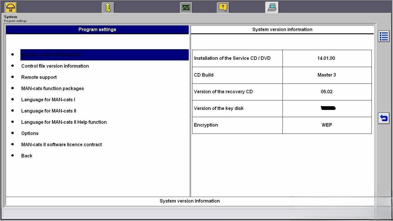 MAN-Cats II trucks Diagnostic  - đánh giá và giá Heavy Equipment Software