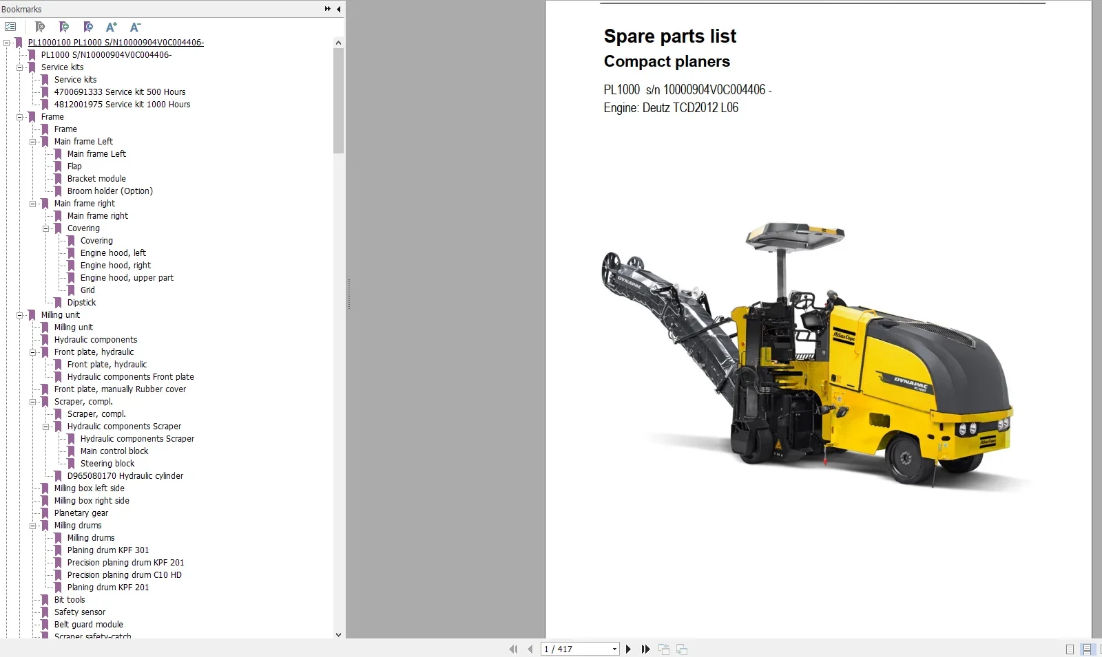EPC-SOFTWARE Dynapac Heavy Equ - đánh giá và giá Heavy Equipment Software